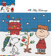 With some of the most beloved characters of all time, peanuts is a consistent. Yili Bitirmemize Sayili Gunler Kaldi Burada Oldugumu Bilmenizi Istedigim Icindir Bu Payla Christmas Cross Stitch Cross Stitch Patterns Christmas Cross Stitch