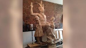 O nome apareceu pela primeira vez na consciência popular inglesa, no século xix. Satanist Statue Ready As Hell But No Place To Go Abc News