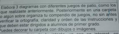 ¿cual es la mejor manera de organizar una exposición? Elabora 3 Diagramas Con Diferentes Juegos De Patio Como Los Que Realizaste Anteriormente Brainly Lat