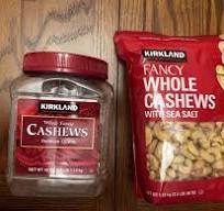 New cashew packaging. Still a great product but I'll make ...