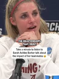 Sarah Ashlee Barker's Emotional Farewell at Alabama