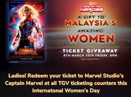 Sempena hari wanita sedunia 2019, google sekali lagi tidak melepaskan peluang untuk turut menyambutnya. Untunglah Dapat Tengok Captain Marvel Percuma Sempena Hari Wanita Sedunia Maskulin