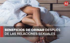 Beneficios de orinar después de tener relaciones sexuales - Grupo Milenio
