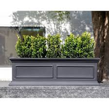 The end result is a planter that looks and feels like wood rather than a plastic. Sol 72 Outdoor Abram Self Watering Plastic Window Box Planter Reviews Wayfair