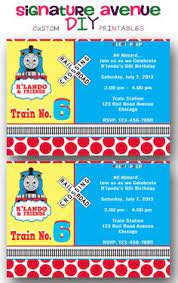 Thomas Train Birthday Party Invitations 12 Train Birthday Party Invitations Thomas Train Birthday Train Birthday