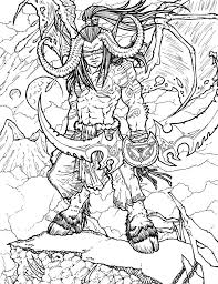 World Of Warcraft Coloring Book Google Search Coloring Pages Monster Coloring Pages Coloring Books