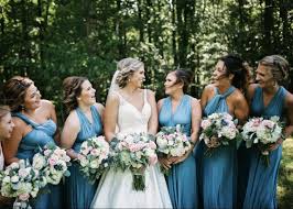 Slate Blue Bridesmaid Dresses Slateblue Lulus Rusticwedding Barnwedding Wedding S Slate Blue Bridesmaid Dresses Blue Bridesmaids Blue Bridesmaid Dresses
