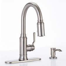 Robinet D Evier A 1 Levier Et Douchette Pfister Breckenridge Acier Inoxydable Canadian Tire