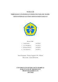 Ini ialah video pengenalan bagi modul yang bertajuk adaptasi sistem respirasi dalam persekitaran berbeza dalam subjek sains tingkatan 3. Doc Makalah Perubahan Anatomi Dan Fisiologi Pada Ibu Hamil Universitas Katolik Musi Charitas Fakultas Ilmu Kesehatan Ayu Ramadhani Academia Edu