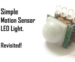 Hi Again Now I Am Here With A New Model Of Pir Simple Motion Sensor Led Light The Previous Instructable Had Port Motion Sensor Light Sensor Circuit Led Lights
