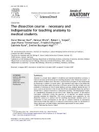 16, 35390 gießen, hessen karte. Pdf The Dissection Course Necessary And Indispensable For Teaching Anatomy To Medical Students Jean Pierre Timmermans Friedrich Paulsen And Eveline Baumgart Vogt Academia Edu
