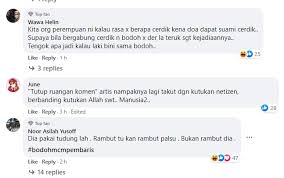 Malay television star seen on shows like salina, atas nama cinta, and tangisan bulan madu. 6 Gambar Gayakan Rambut Merah Sebijik Watak Black Widow Kenapa Rebecca Nur Islam Tutup Ruangan Komen Di Instagram Soya Lemon