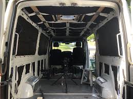 Van Insulation Is Done Sprinter Van Van Insulation Van