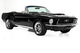 Omnious Jet Black1967 Mustang Convertible With Eleanor Body Accents New Exterior Chr Mustang Convertible Ford Mustang Convertible Mustang Convertible For Sale
