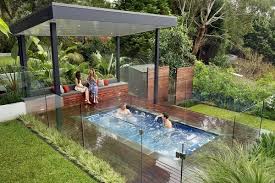 This small swimming gap could without much of a stretch be utilized as a kiddie pool or even as a relaxation plan. Small Inground Pools Inspiring Ideas For Small Gardens And Patios Deavita
