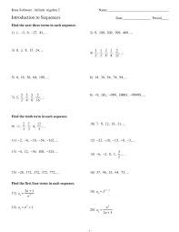 We would like to show you a description here but the site won't allow us. Introduction To Sequences Kuta Software