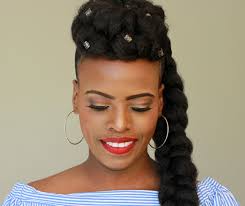 Protective Styling On Natural Hair Video Natural Hair Styles Easy Natural Hair Styles Natural Hair Updo