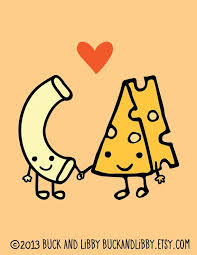 Macaroni Loves Cheese Cheese Drawing Happy Drawing We Go Together Like