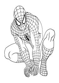 Your kids will love to paint them! Coloring Pages Spiderman Coloring Pages