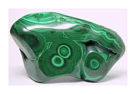 Dark And Light Green Malachite Polished Stone Bullseye Variegated Banded Malachite Light In The Dark Malachite Gemstones