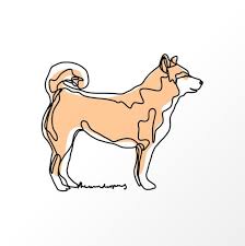 Shiba Inu Cute Cats And Dogs One Line Animals Shiba Inu