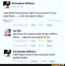 Igot 3846 Food Stamps Right Now Comment If You Need Them Will Not Reply To Inbox You Know Im A Caseworker At The Welfare Ofﬁce Take1his Downzag In 2020
