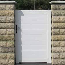 Un choix unique de portillon pvc disponible dans notre magasin. Portillon En Pvc Brehat L 1 00 M H 1 50 M Oogarden