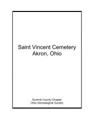 The horse told me (1950) (uncredited) music by jimmy van heusen lyrics by johnny burke performed by bing crosby, m.a. Springfield Township Cemetery Transcriptions Akron Summit