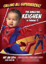 Maybe you would like to learn more about one of these? Cute Sample Spiderman 1st Birthday Invitation Spiderman First Birthd Spiderman Birthday Invitations Spiderman Invitation Spiderman Birthday Party Invitations