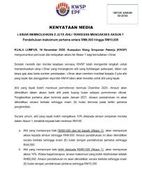 Pengeluaran ini juga tidak hanya terhad kepada institusi pengajian tinggi dalam negara sahaja tetapi turut meliputi luar negara. Semakan Baki Akaun 1 Kwsp Untuk Pengeluaran I Sinar Online