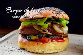 Burger De Bœuf Sauce Bearnaise Sauce Bearnaise Viande De Bœuf Hachee Idee Repas Facile