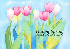 Tulip flowers are part of the lily family and come in every color. Botanical Art Afternoon Artist