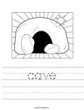 Free cave coloring page template. Cave Coloring Page Twisty Noodle