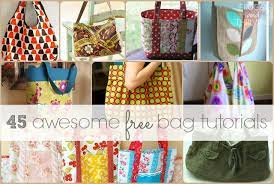 With a nearly endless supply of bag patterns, we thought we'd create a master collection. 45 Awesome Free Bag Making Tutorials