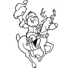 Keep your kids busy doing something fun and creative by printing out free coloring pages. 20 Best Rudolph The Red Nosed Reindeer Coloring Pages For Your Little Ones