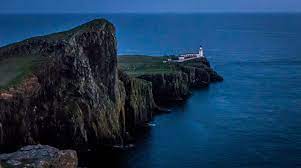 Providing stunning views that look out over moonen bay to waterstein head and out over the minch to the western isles. Neist Point Lighthouse On The Isle Of Skye