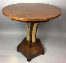 4.5 out of 5 stars. 181218 65 Dunbar Small Round Side Table Brass Flat Arms Support Round Table Uniques Antiques Auction Sales