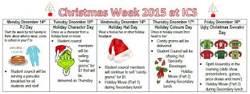 It hit you last week when you heard an ancient christmas carol crawl through the tiny speakers at woolies. Christmas Week 2015 At Ics Islands Consolidated School