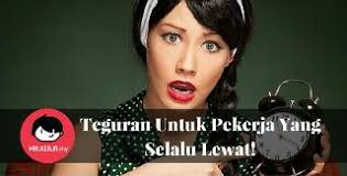 Pekerja/buruh tersebut tidak berhak lagi atas istirahat tahunannya dalam 2 tahun berjalan dan selanjutnya berlaku untuk setiap kelipatan masa kerja 6 tahun. Berita Sukan Sana Sini Dalam Dan Luar Negara Masalah Pekerja Datang Lewat