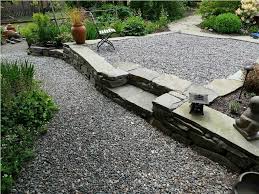 Image Result For Slate Chippings Patio Ideas Gravel Landscaping Pea Gravel Patio Gravel Patio