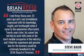 Brian Reese for SEMA Board of Directors