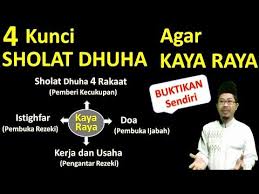 Tak hanya itu saja, bahkan terdapat beberapa hadits yang menerangkan bahwa sholat dhuha bisa dijadikan sebagai. Cara Sholat Dhuha Agar Kaya Raya Lengkap Ust Mahmud Asy Syafrowi Youtube