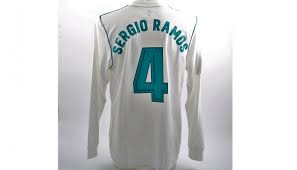 Table of contents how is the print on t. Sergio Ramos Real Madrid Match Issue Worn 2017 18 Shirt Charitystars