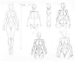 Cartoon Block Easy Steps On How To Draw The Female Body Facebook Firstly, here a female face, that you can see, that the women's body is full of the arc and soft lines.