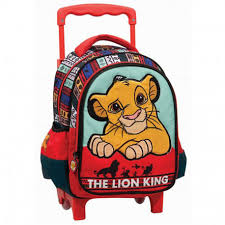 Gsell vous propose plusieurs modèles de cartable à roulettes pas chers pour filles et garçons. Sac A Dos A Roulettes Le Roi Lion 30 Cm Cartable Maternelle