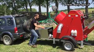 Scie A Tambour Rotomat Scie Automatique Sur Remorque Youtube