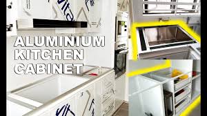 Pintu aluminium jenis ni bukan semua bahagian pintu kabinet dapur boleh guna. Pasang Kitchen Cabinet Aluminium Part 1 Youtube