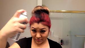 Try out hair makeup to alter the color of your hair easily. Jerome Russell Bnatural Temporary Black Hair Dye Spray Review Youtube