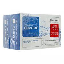 Granions chrome 250 µg est un complément alimentaire, sous forme de comprimés à base de chrome qui favorise l'activité de l'insuline la prise de mélatonine va vous aider à déclencher l'endormissement plus rapidement et à lutter contre ces moments de fatigue qui perturbent votre. Granions Chrome 200 Âµg 30 Ampoules Maintien De La Glycemie