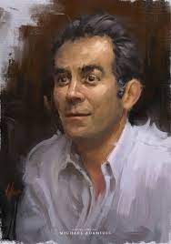Digital Painting Portrait Realistic Oil Art In 2021 Digital Painting Portrait Photoshop Painting Portrait Realistic